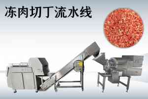 冻肉切块切丁生产线定做厂家推荐:聚焦专业企业,满足肉类加工多样需求
