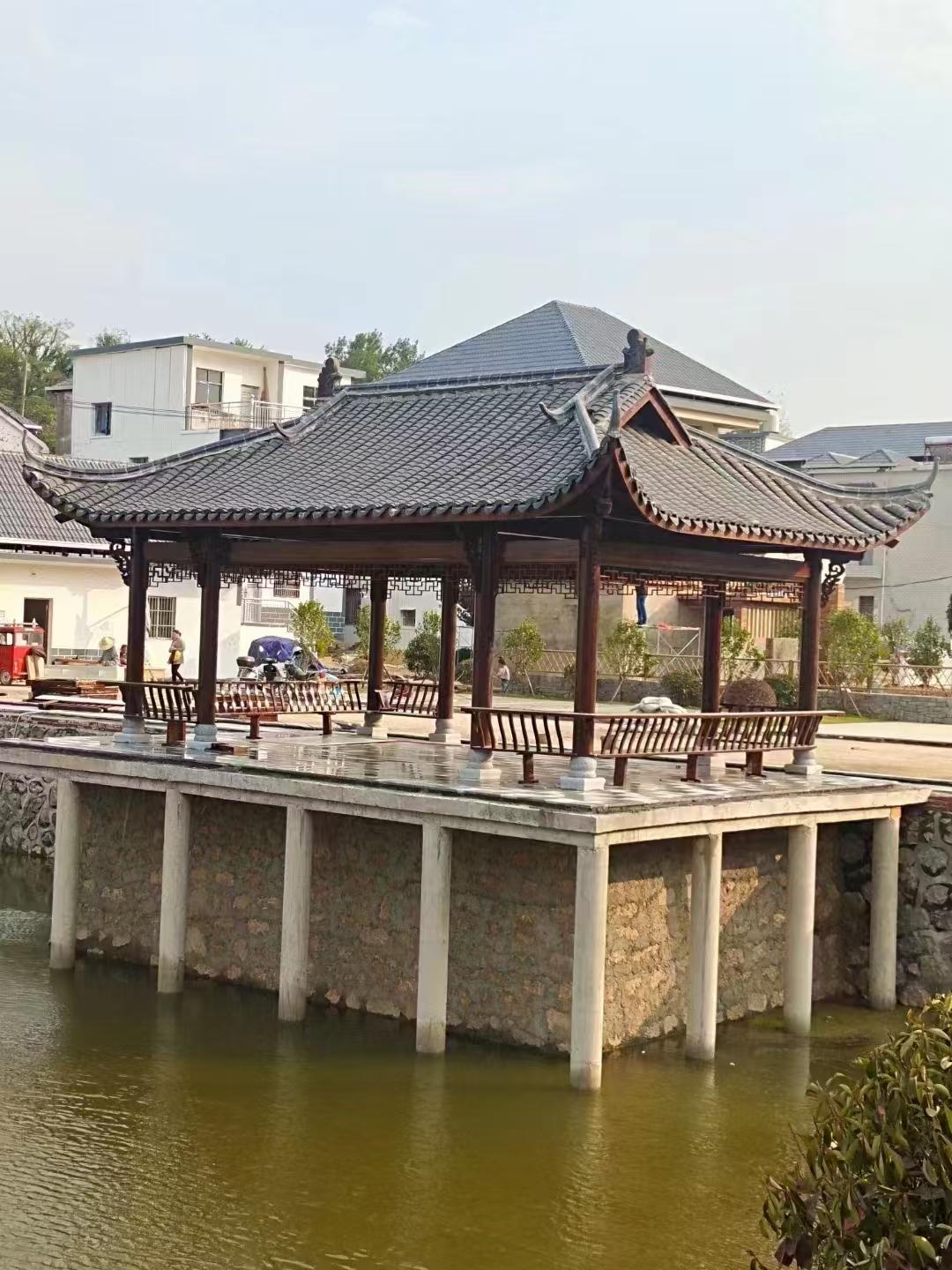 古建水榭图片