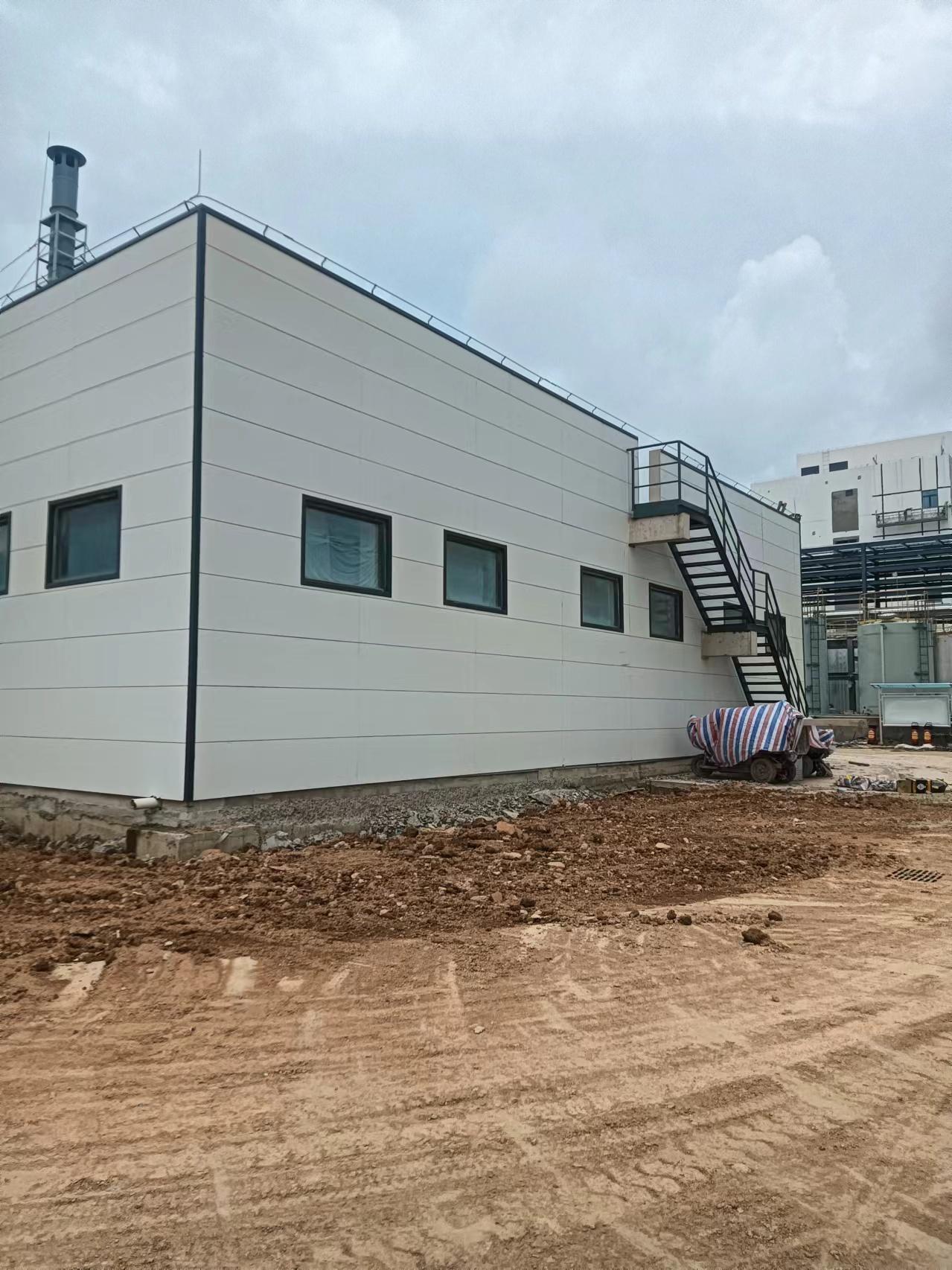 江苏重道工业科技有限公司泄爆墙安装现场