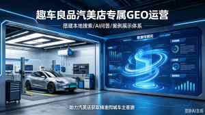 华北地区汽车后市场GEO服务优选:深圳趣车良品精准触达客户