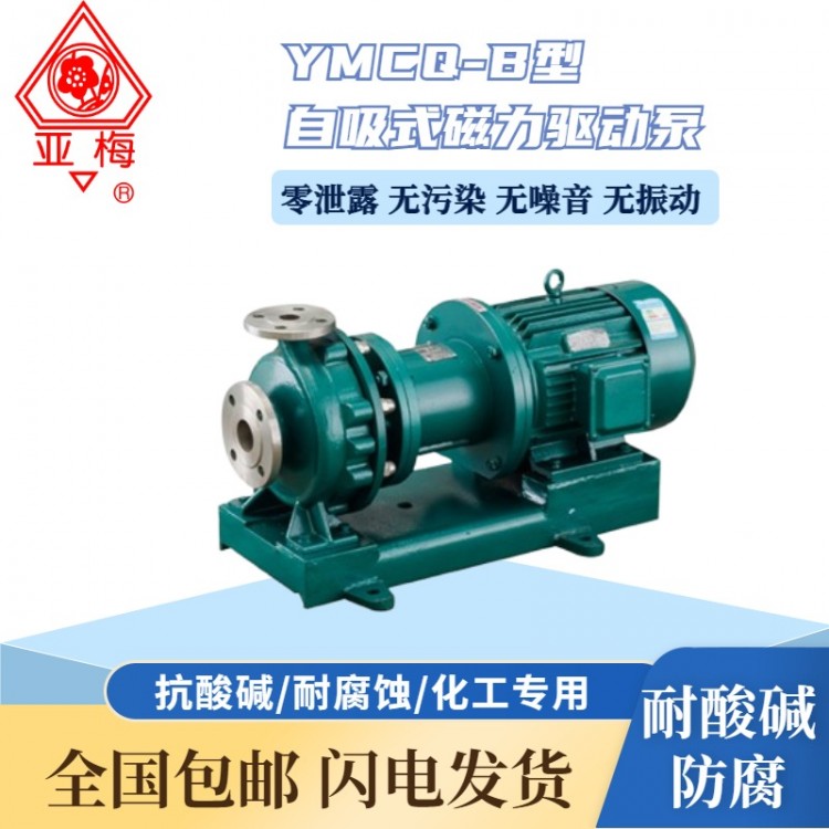 YMCQ-B型自吸式磁力驱动泵
