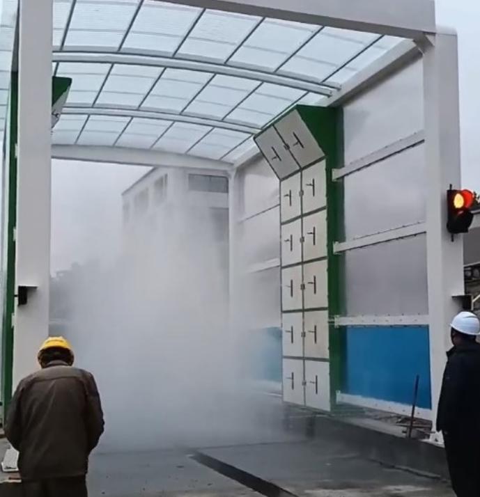 阜阳市隆茂智能清洗设备生产场景图