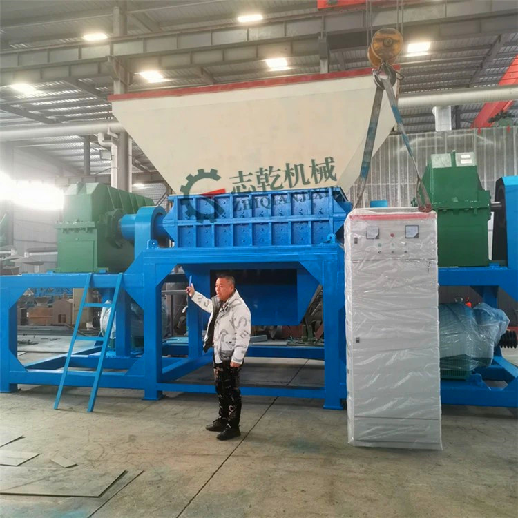 废铁废钢撕碎机 2200型双轴撕碎机 废金属撕碎破碎生产线