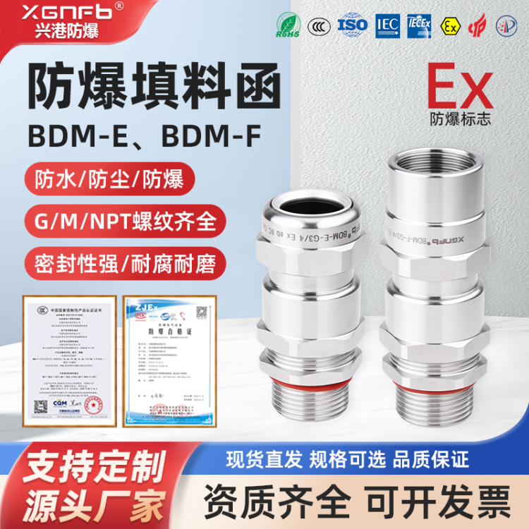 BDM-E BDM-F防爆填料函