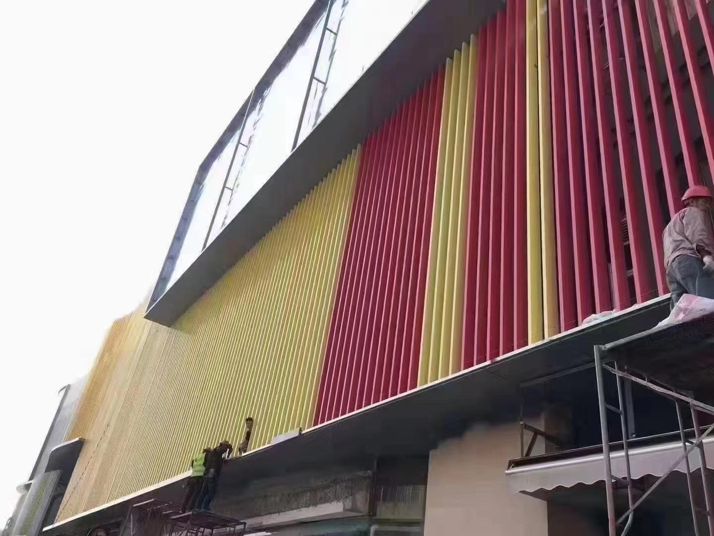 铝方通安装效果图