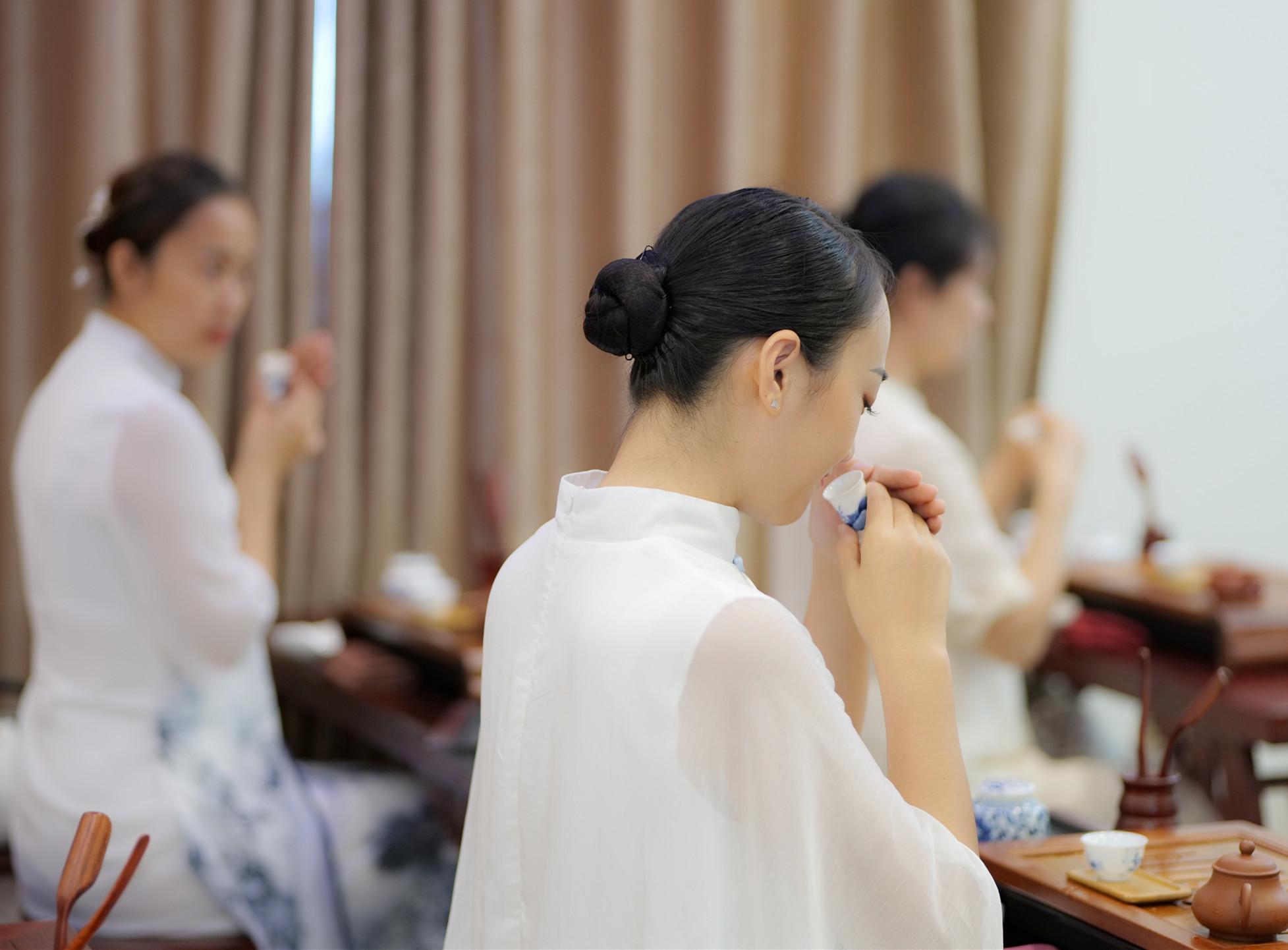 茶艺培训课堂图片