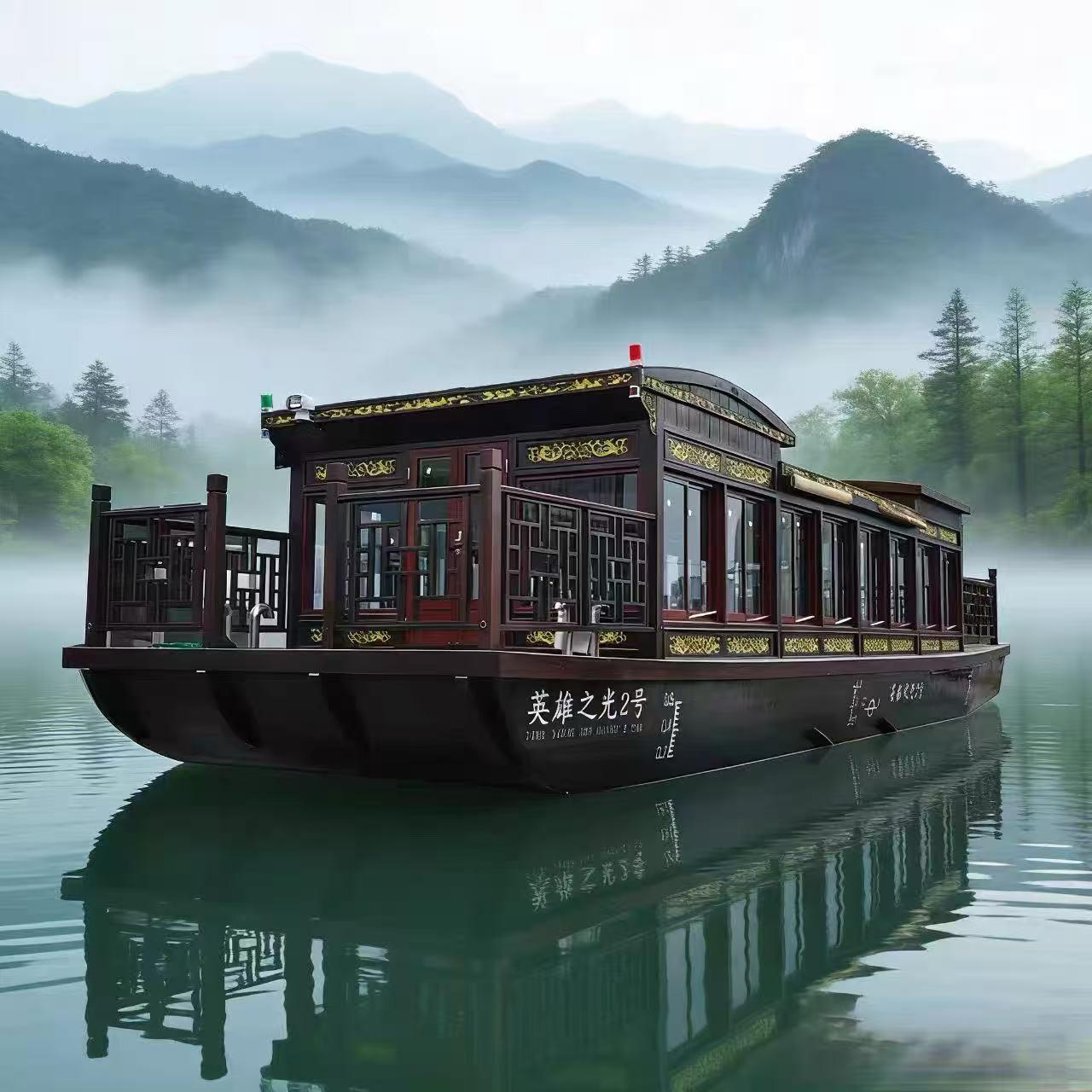 画舫船图片