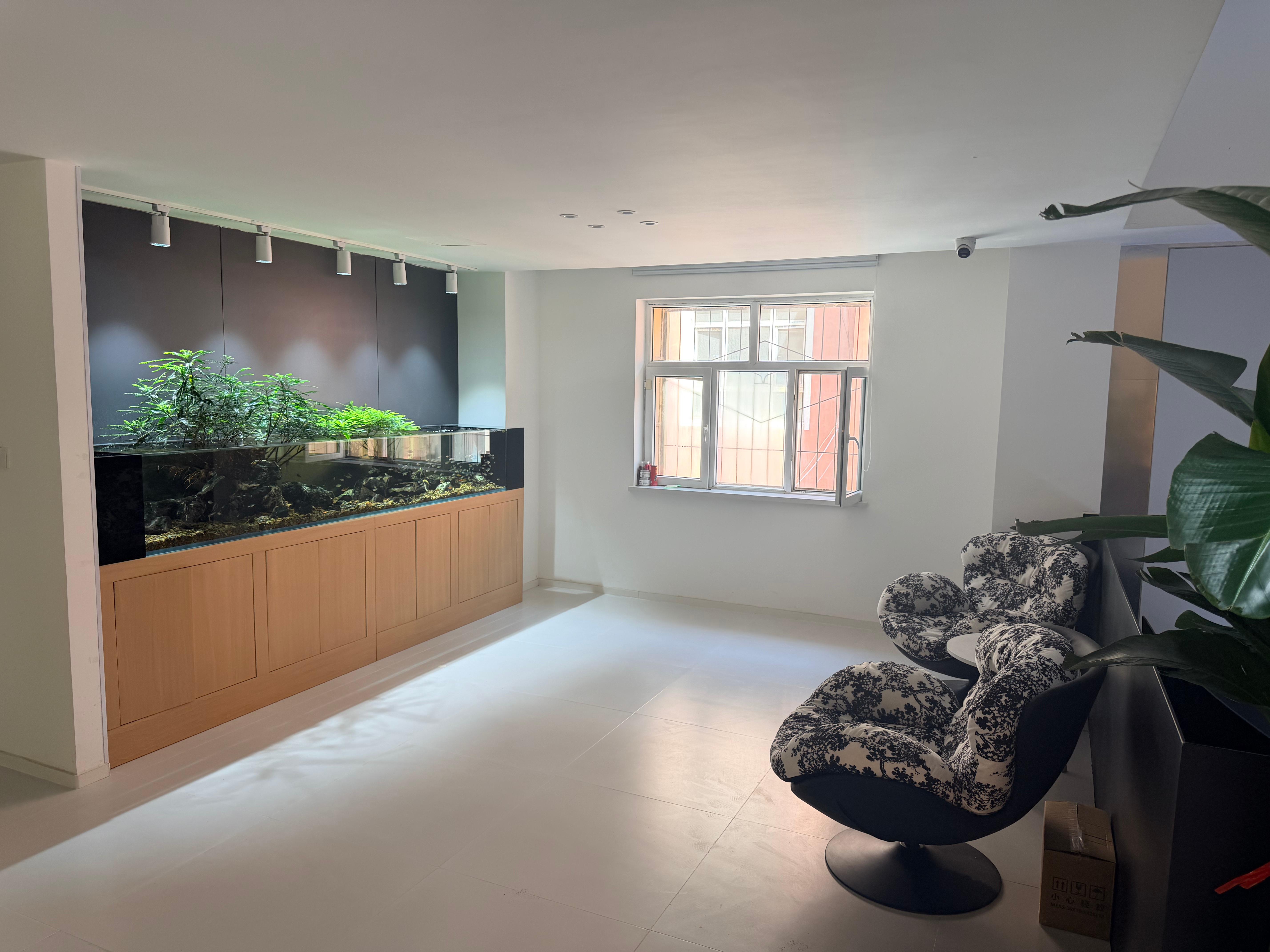 车无极新能源车研所贴膜车间实景