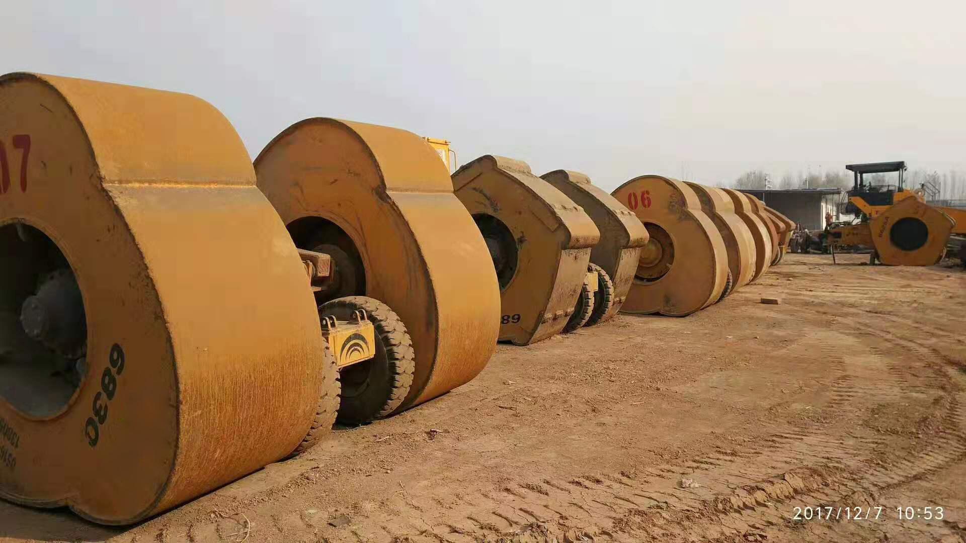 冲击碾压施工场景