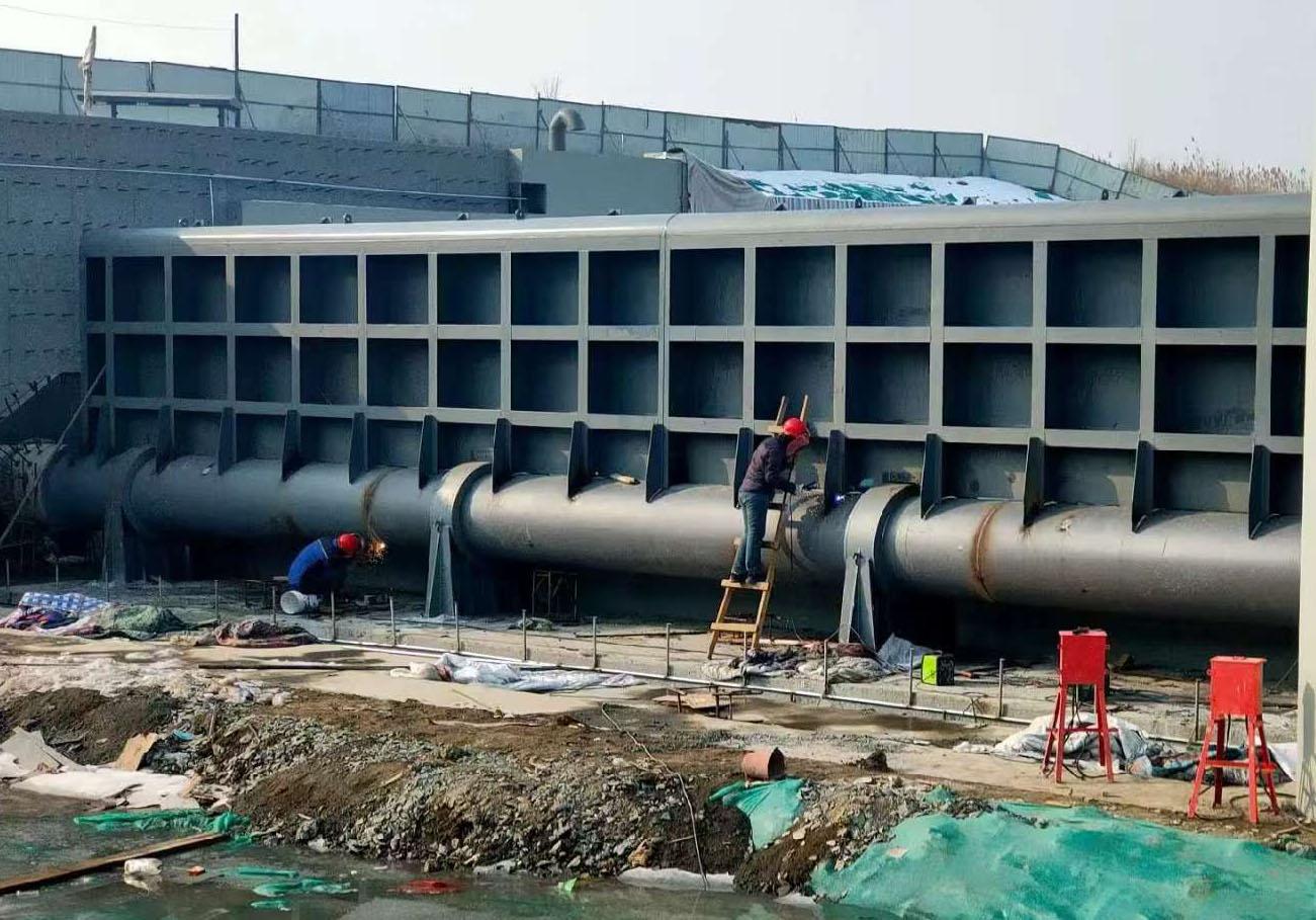 新河县前进水工机械厂厂区