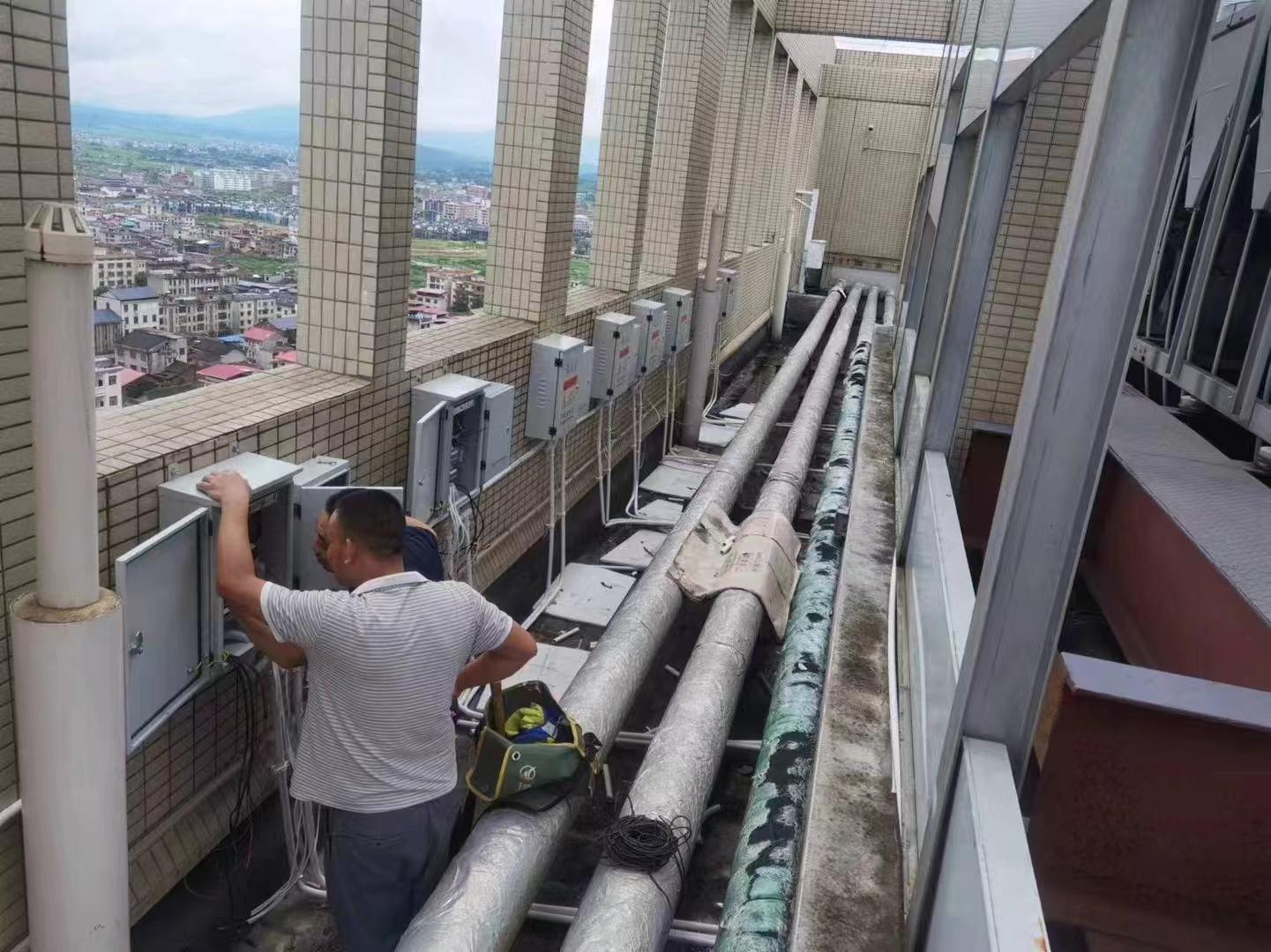 中央空调喷雾降温节能系统