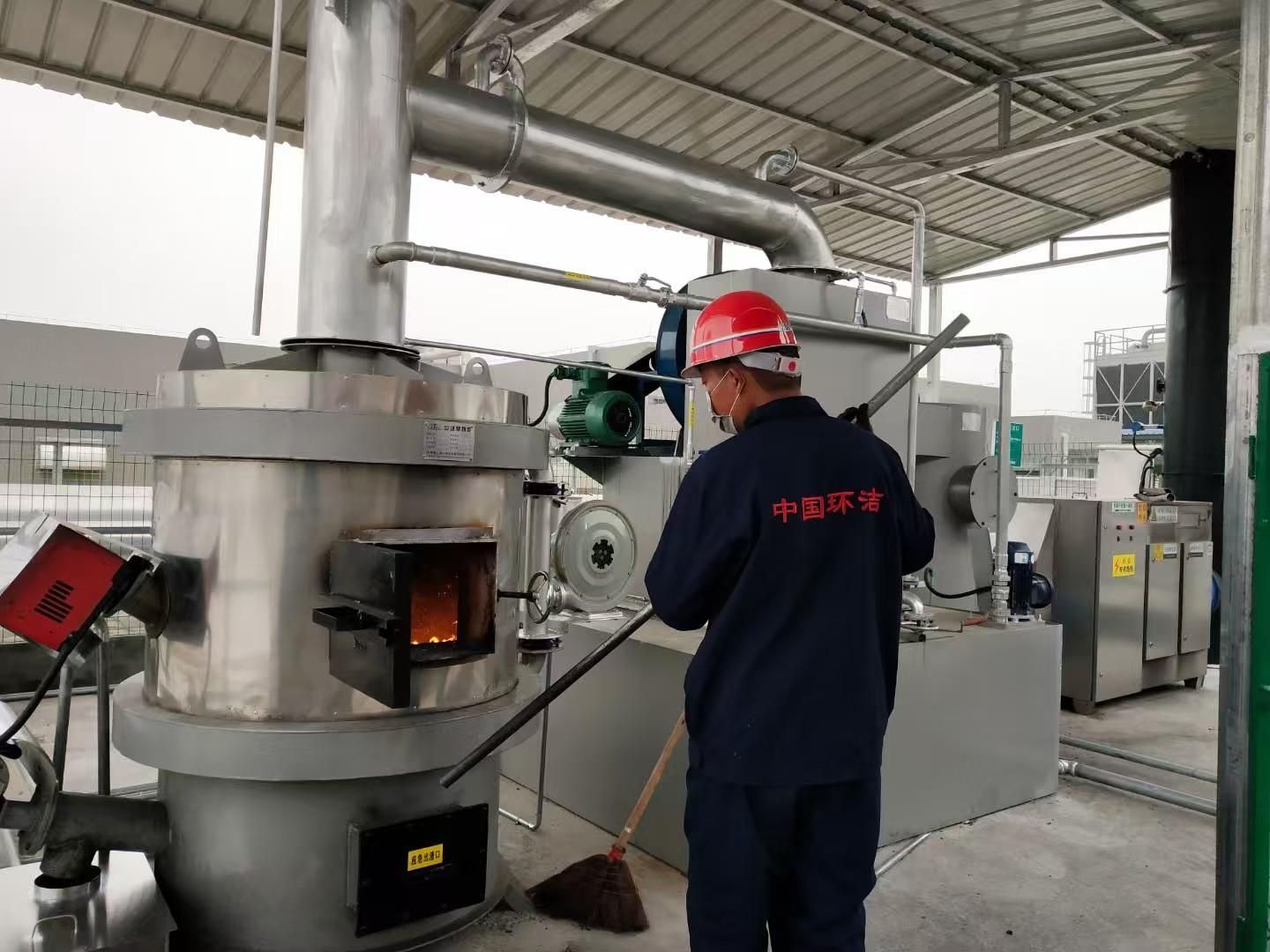 太康环洁焚烧炉设备实拍