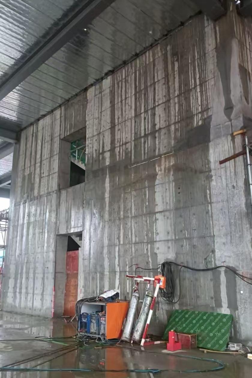 清水混凝土修补施工