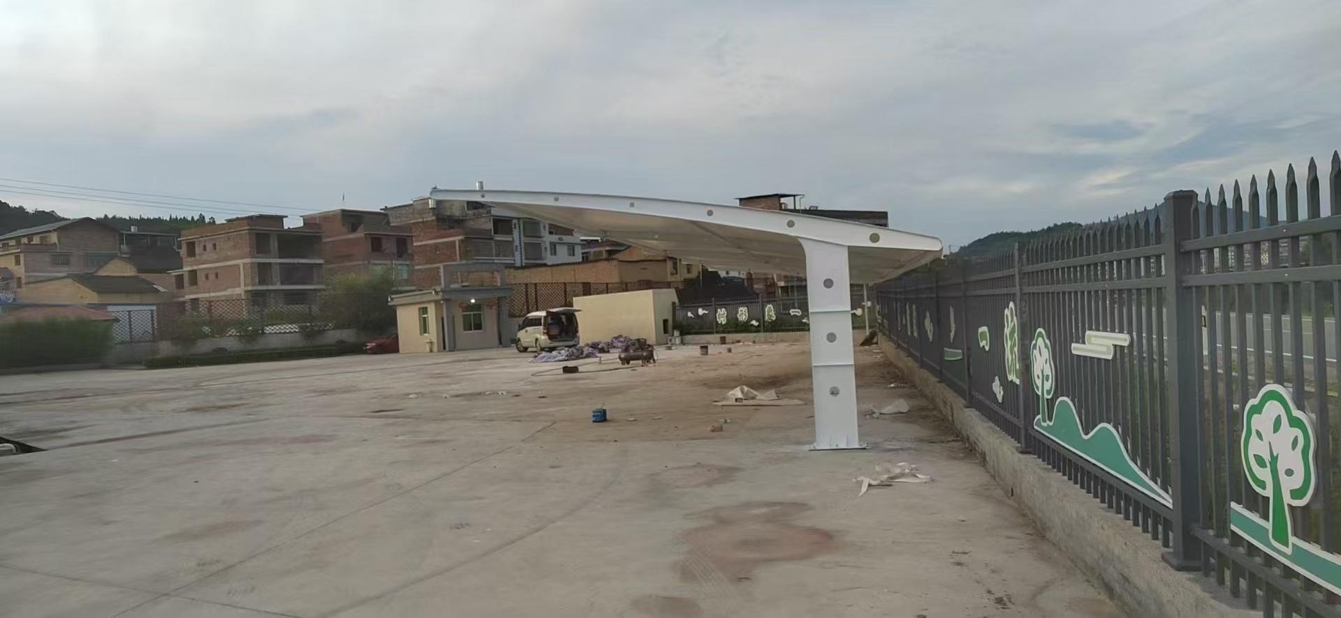 河南红亮钢结构工程有限公司景观膜结构