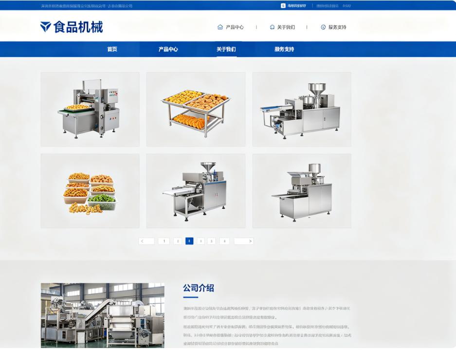 网站建设案例展示