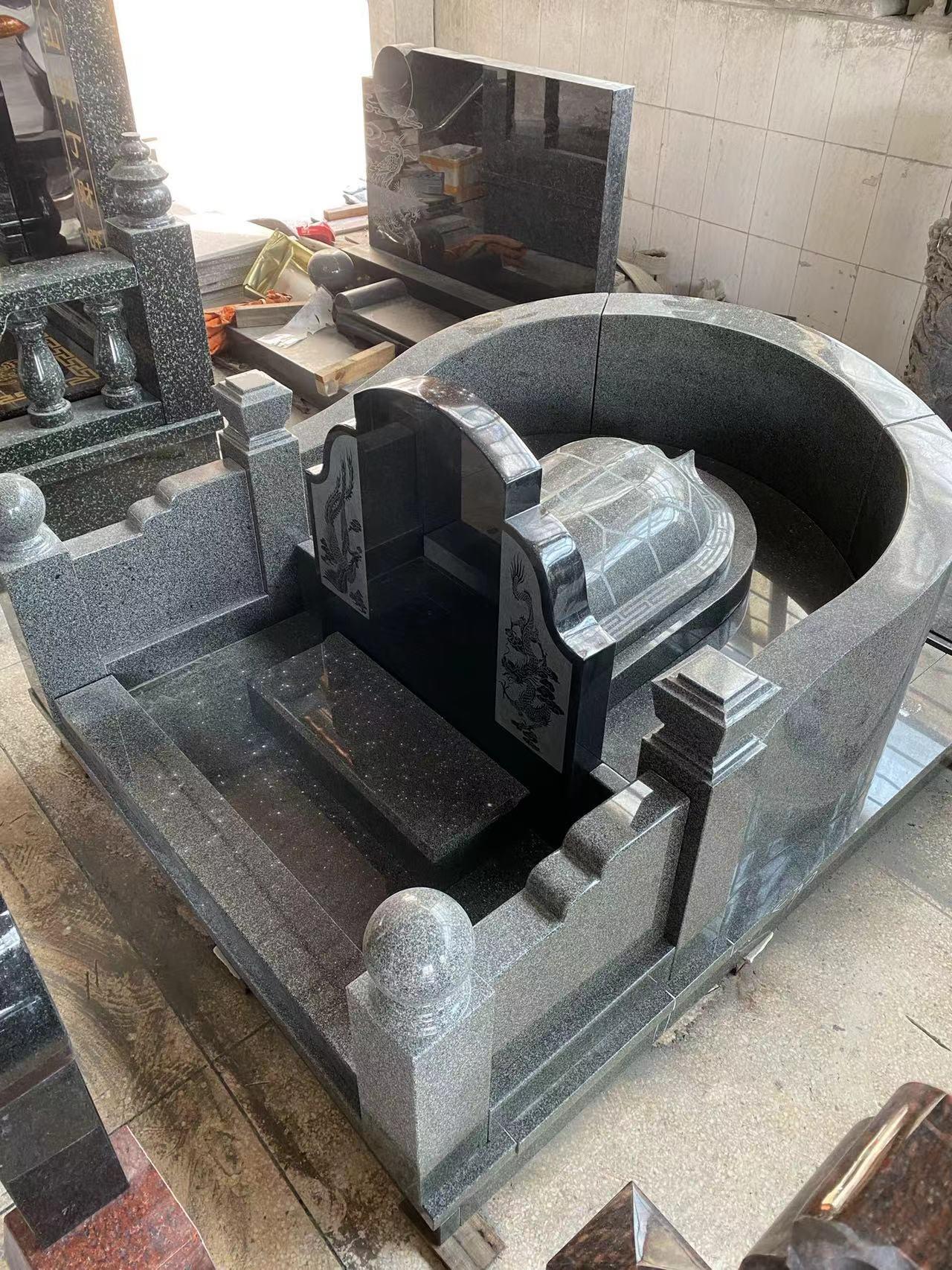 福建泓时石业石雕墓碑加工实例1