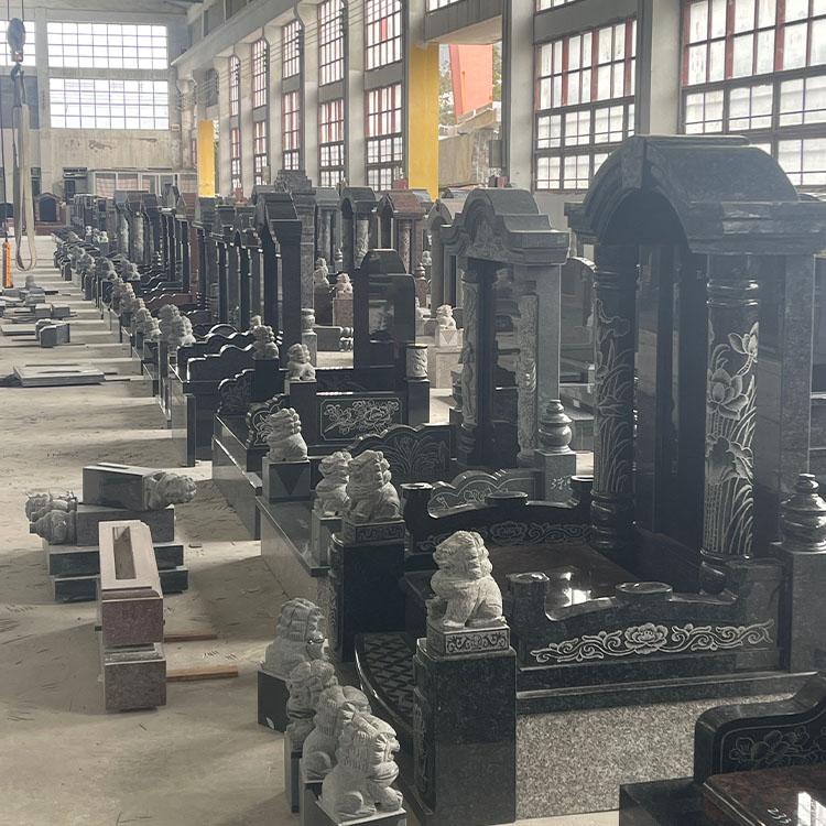 福建泓时石业石雕墓碑加工实例2
