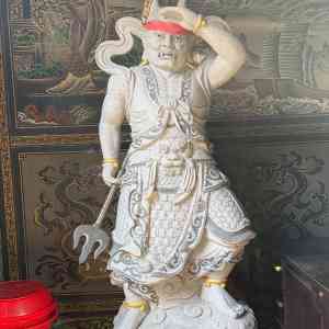 福建石雕八仙品牌/妈祖生产商,骏恒园林古建寺庙石雕定制厂家