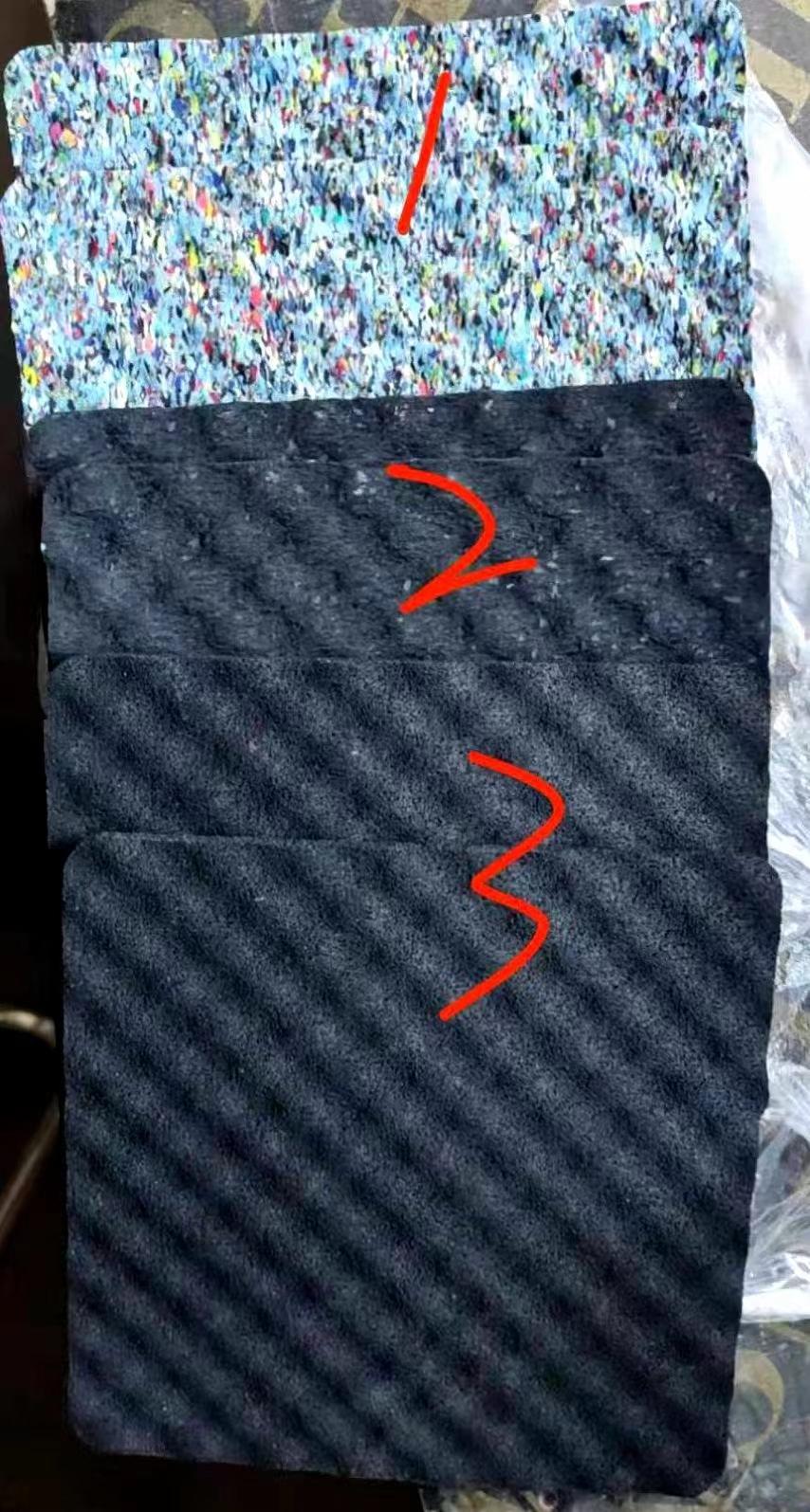 橡胶隔音垫样品