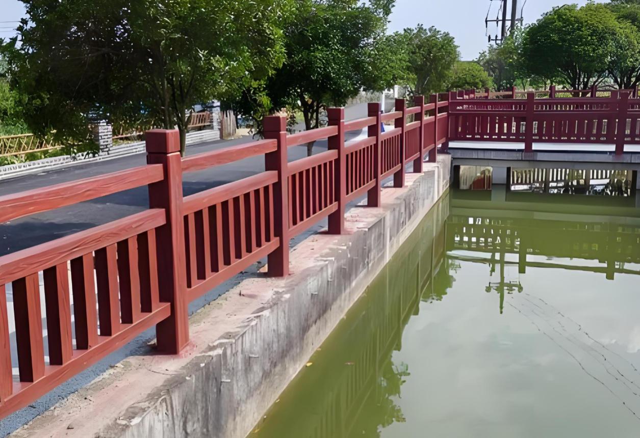 水泥仿木护栏