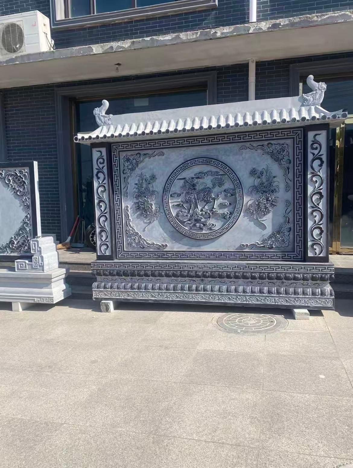 石雕加工实景