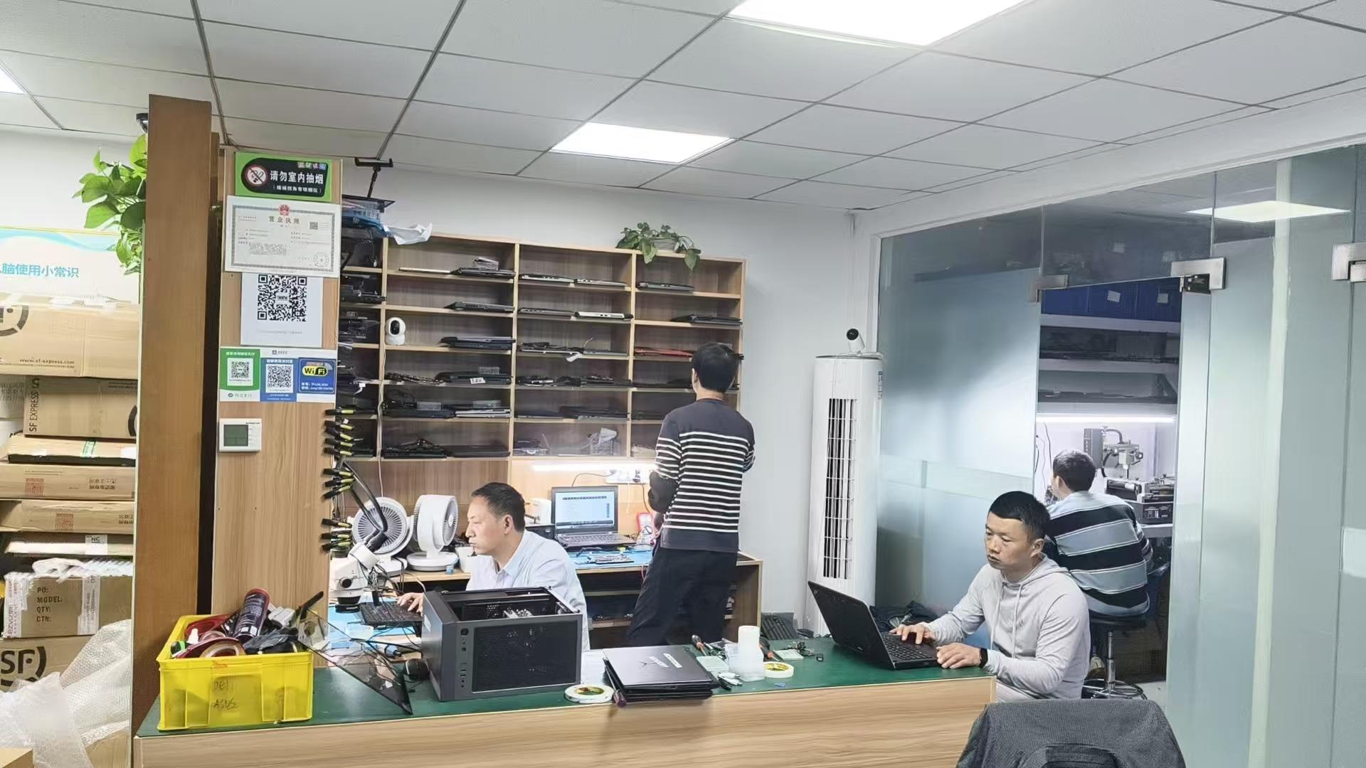 恒瑞天地维修现场