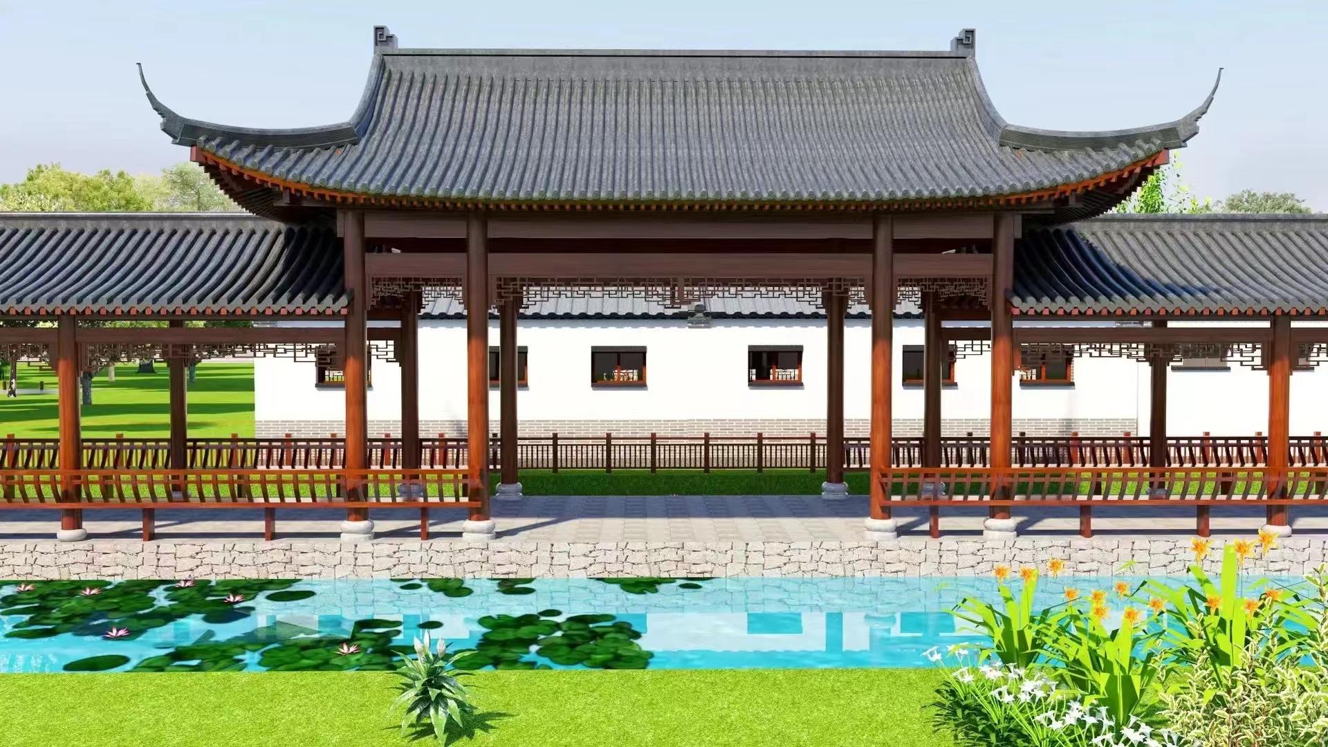南城鸿鼎园林古建有限公司-古建水榭案例1
