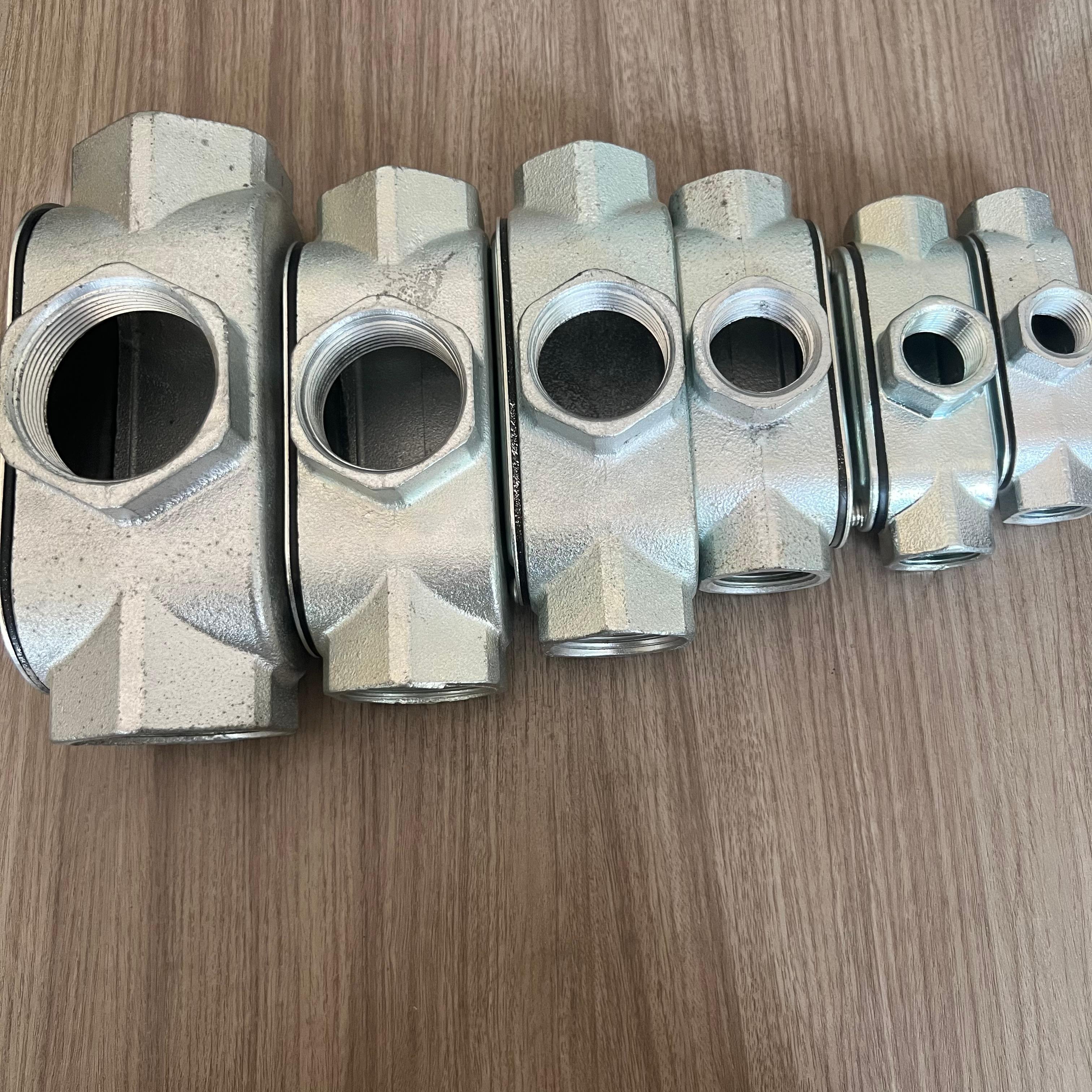 铸钢穿线盒产品图