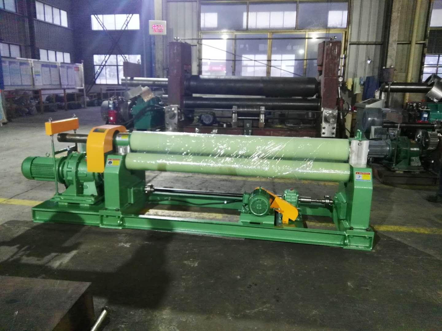 南通鹏威机床数控卷板机操作界面