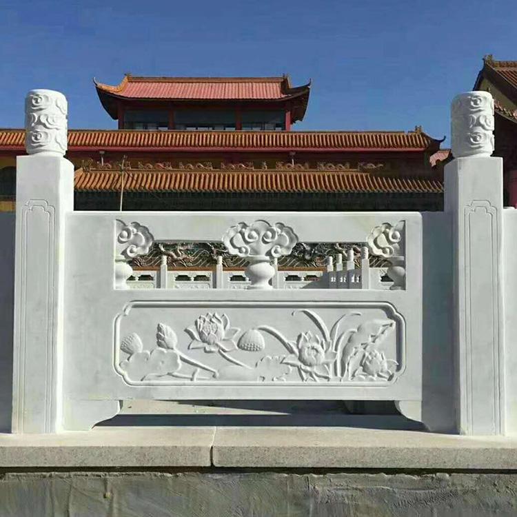 石栏杆加工现场