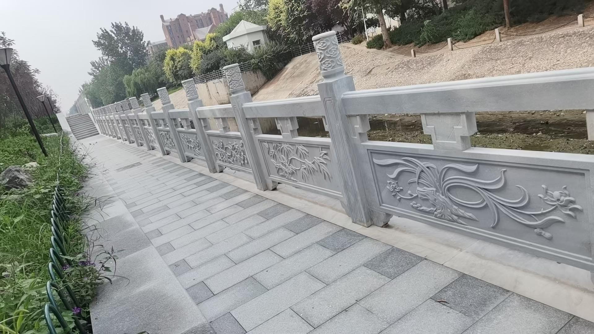 石栏杆成品展示