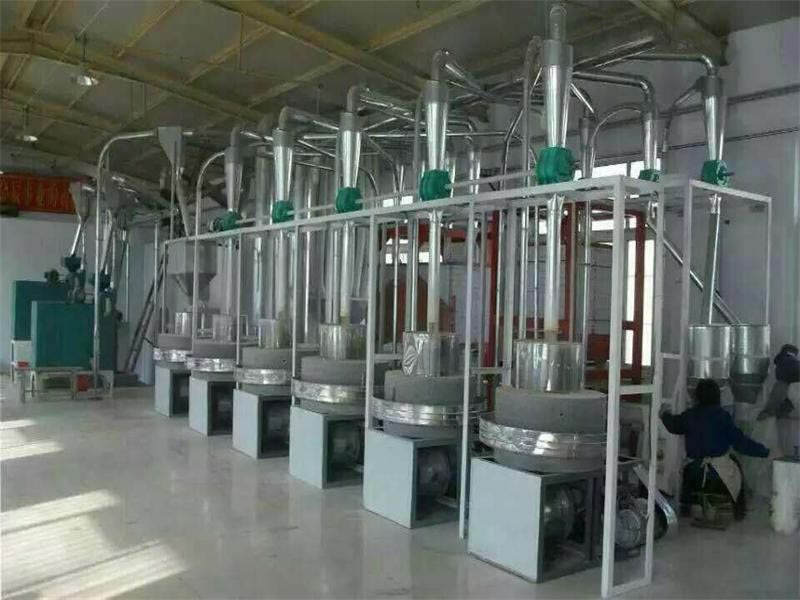 鑫峰石磨面粉机产品
