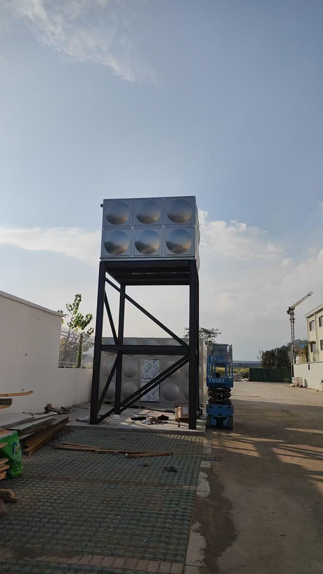 不锈钢焊接水箱实拍