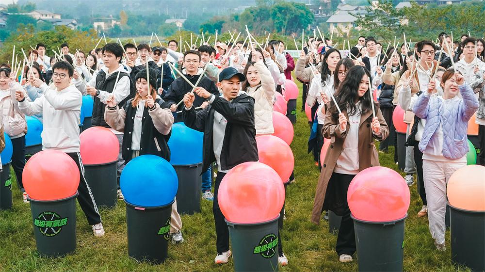 重庆优荣运动团建现场