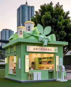 长沙户外移动商铺厂家推荐：集装箱移动商铺定制