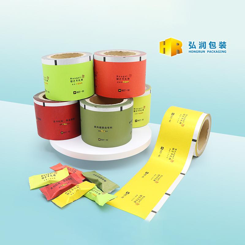纯铝包装膜成品展示