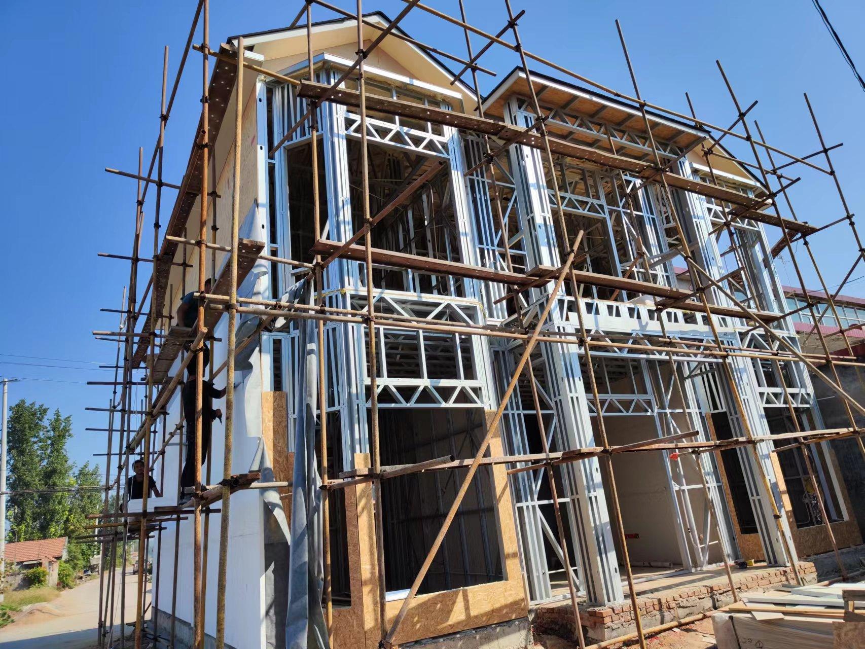 青州喜邦工贸有限公司钢结构房屋实景