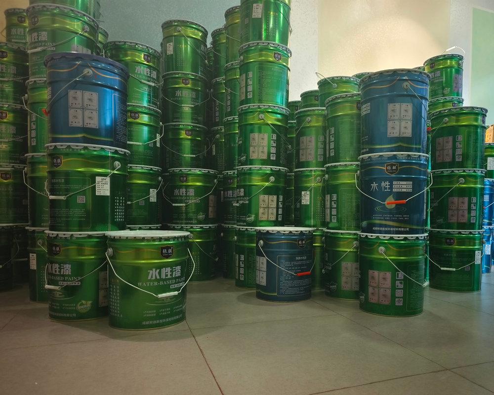 成都树德水性漆工厂实景