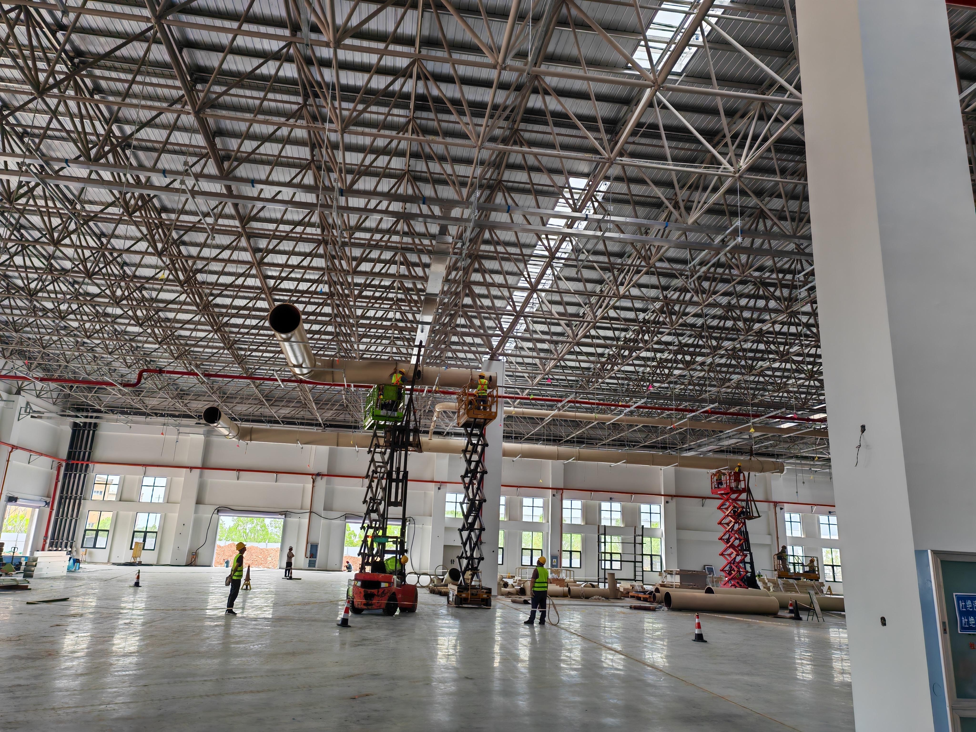 网架加工基地
