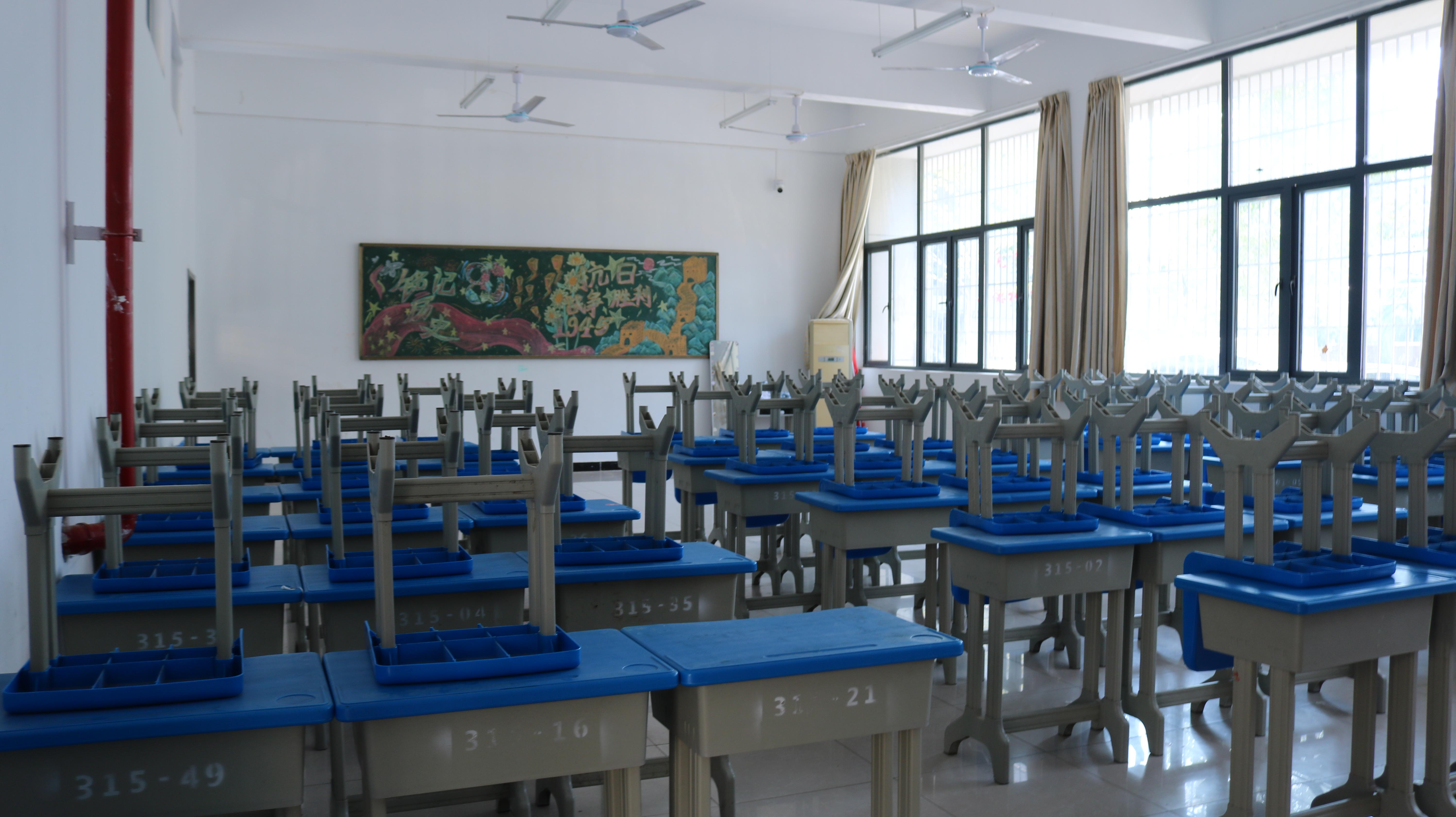 武汉东新电子技工学校校园景色