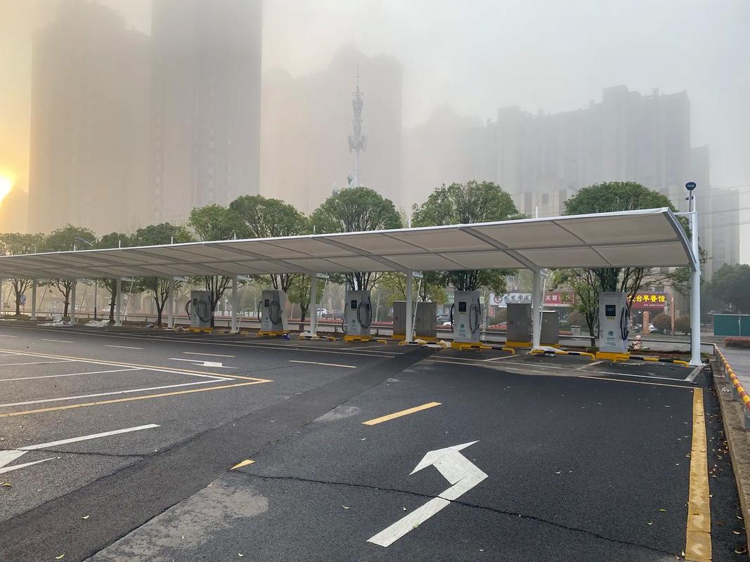 膜结构车棚示例2