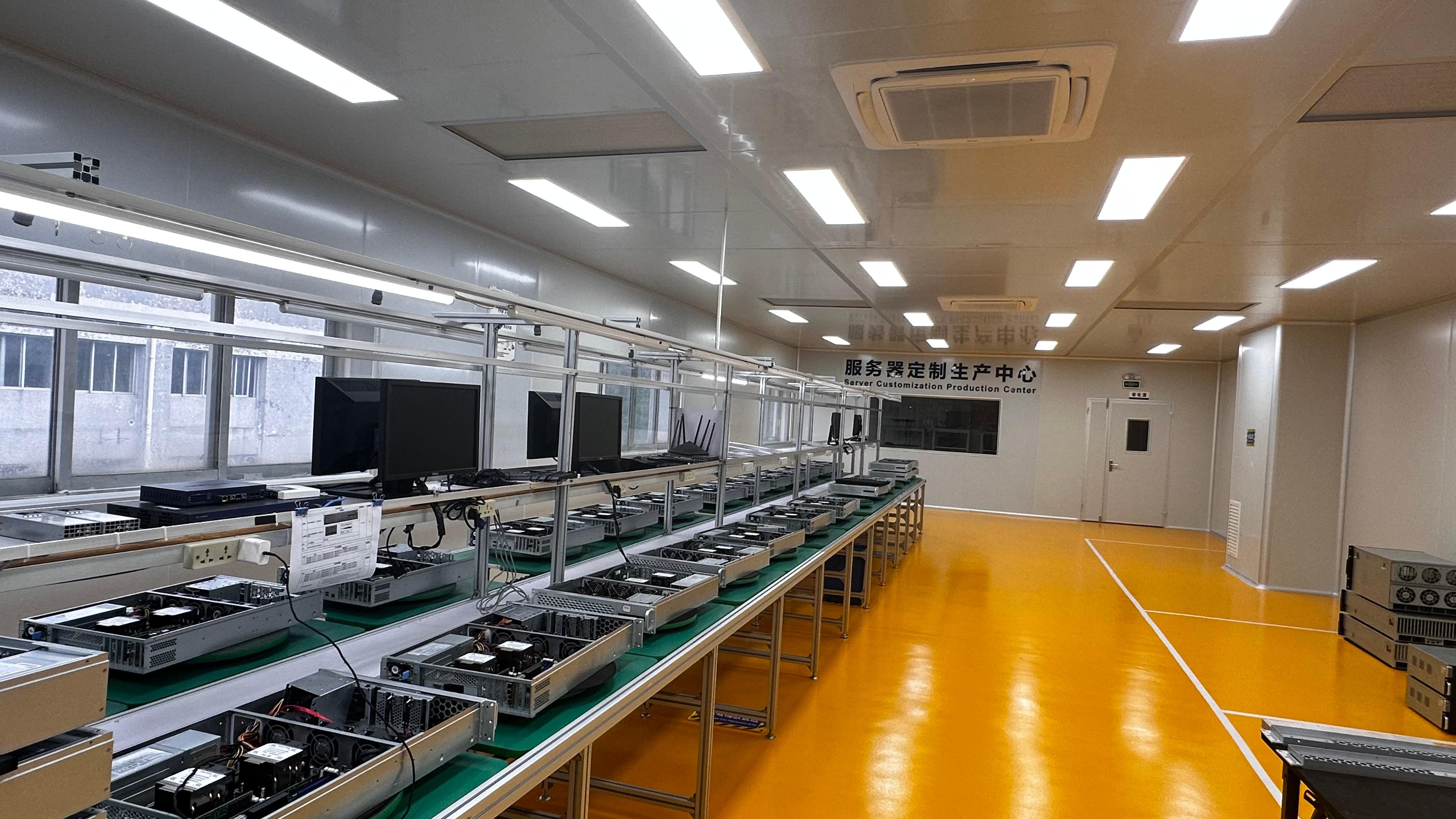 宝承电子生产车间