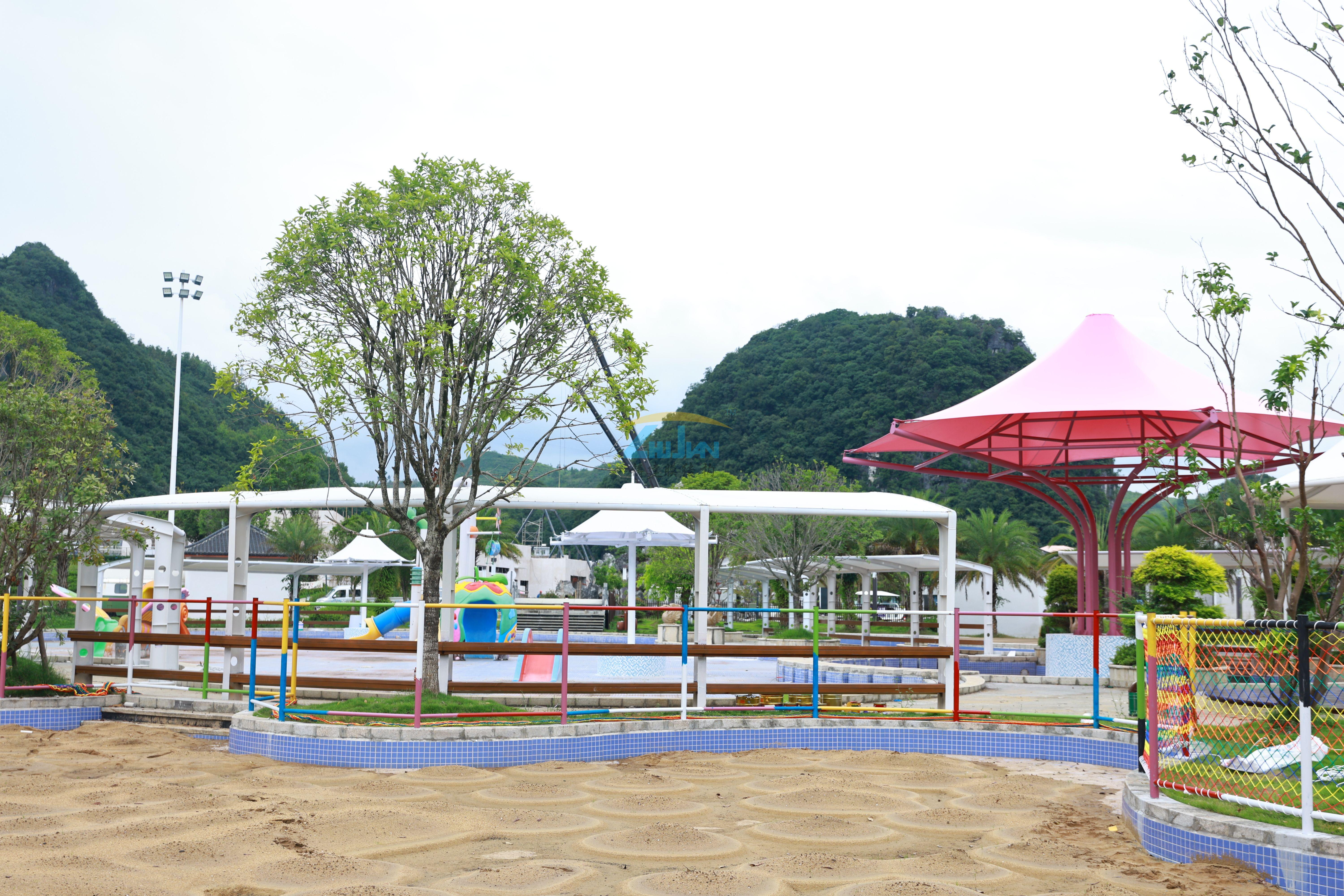 广州铸建膜结构工程案例