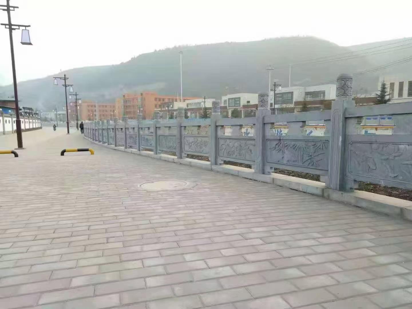 汉白玉石栏杆成品