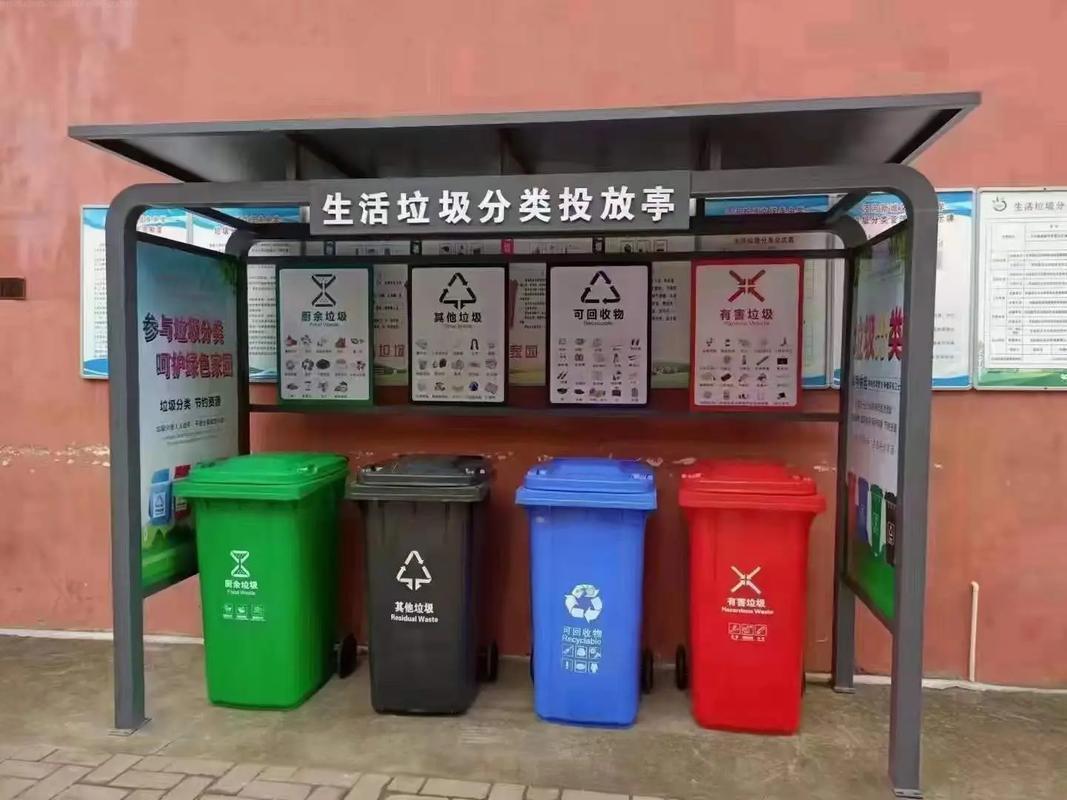 献县尚景垃圾分类亭产品图1