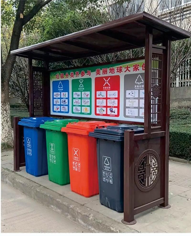 献县尚景垃圾分类亭产品图3