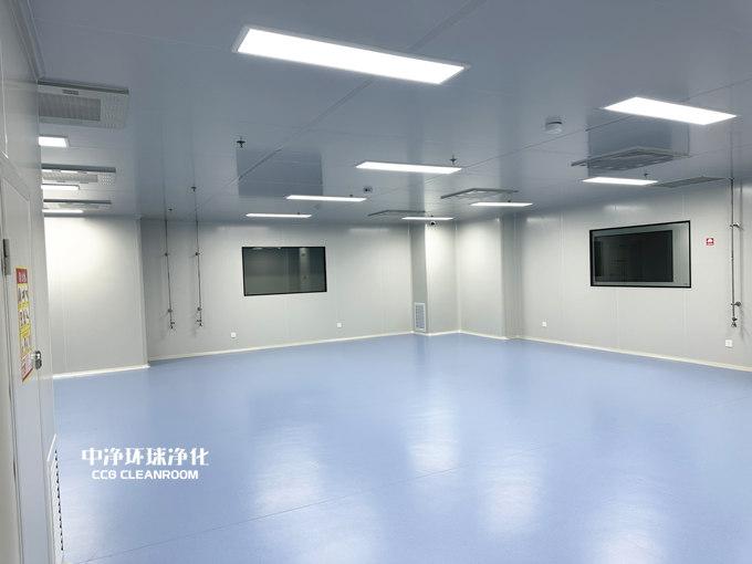 洁净室施工现场