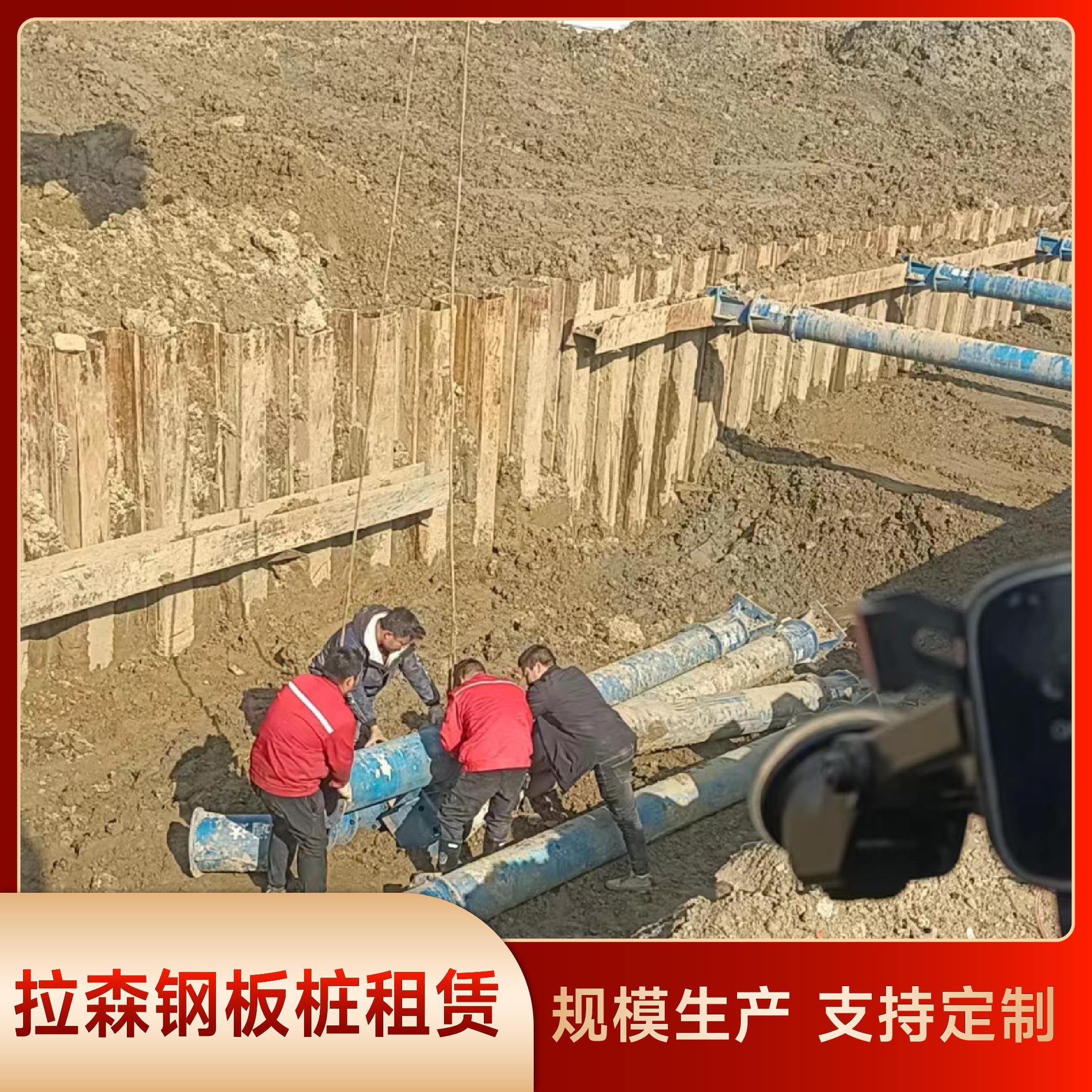 湖北芳草钢板桩施工