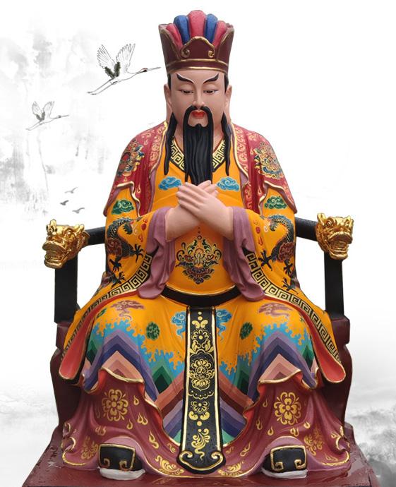 太微玉清玉皇大帝神像