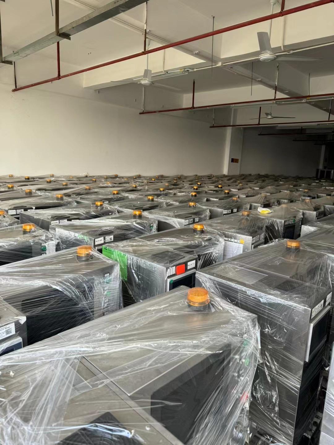 工业设备回收现场